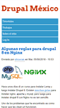 Mobile Screenshot of drupalmexico.com